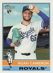 2025 Topps Heritage Baseball Noah Cameron #625 Rookie