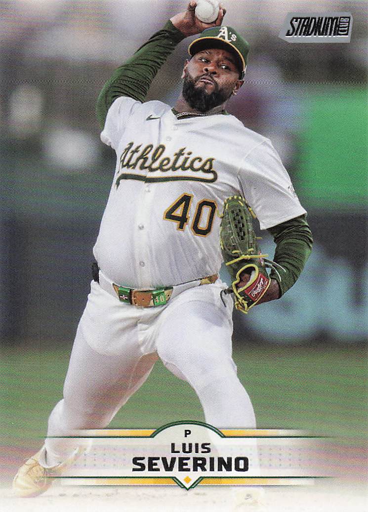2025 Stadium Club Baseball Luis Severino #49