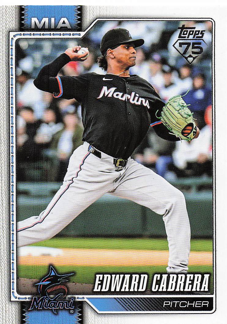2026 Topps Baseball Edward Cabrera #288