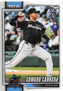 2026 Topps Baseball Edward Cabrera #288