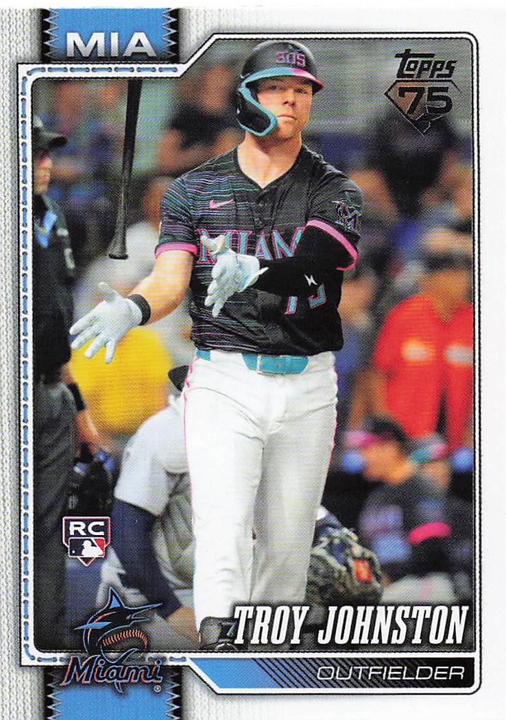 2026 Topps Baseball Troy Johnston #317