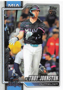 2026 Topps Baseball Troy Johnston #317