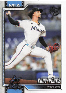 2026 Topps Baseball Eury Pérez #285