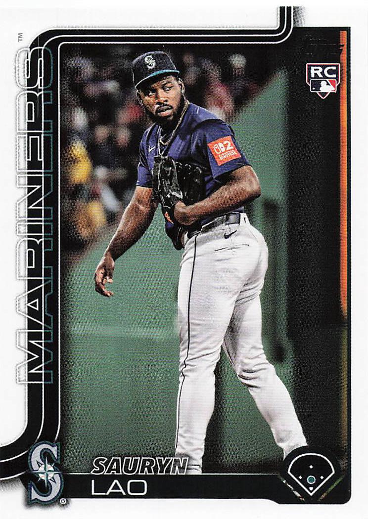 2025 Topps Update Baseball Sauryn Lao #US265 Rookie