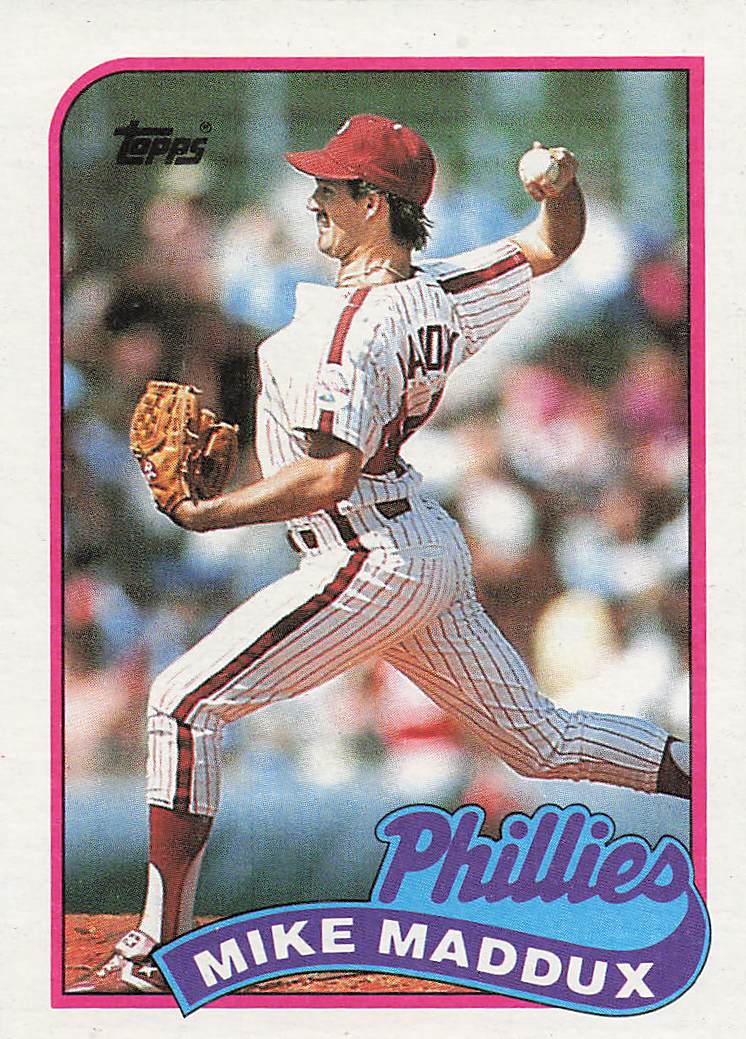 1989 Topps Baseball Mike Maddux #39