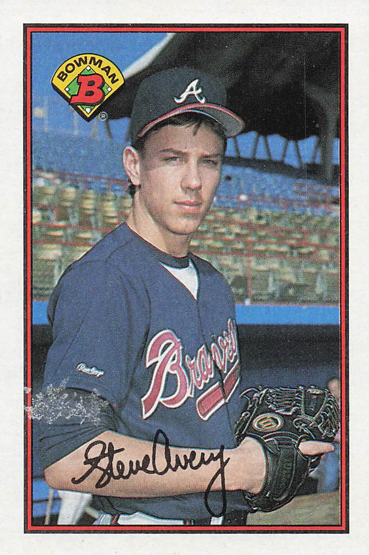 1989 Bowman Baseball Steve Avery #268 Rookie