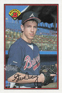 1989 Bowman Baseball Steve Avery #268 Rookie