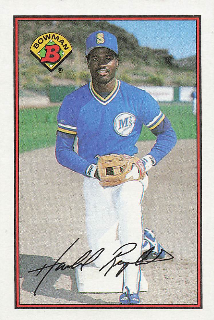 1989 Bowman Baseball Harold Reynolds #210