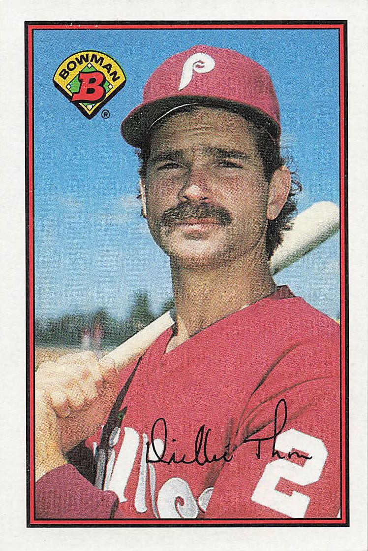 1989 Bowman Baseball Dickie Thon #400