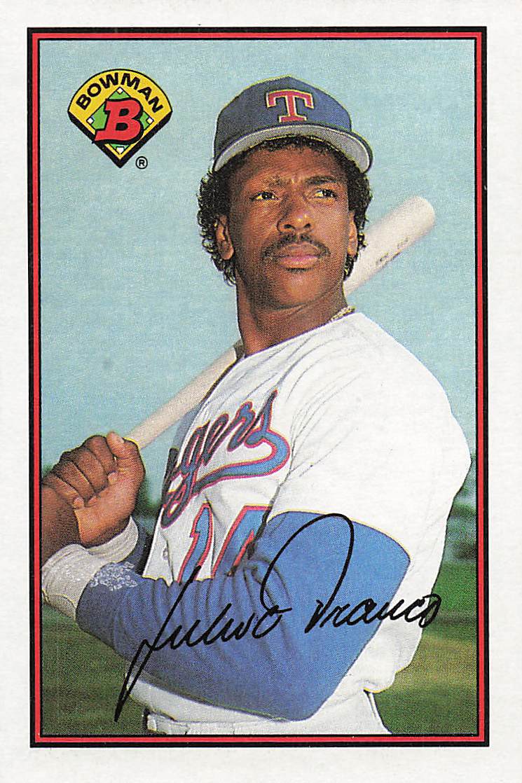 1989 Bowman Baseball Julio Franco #228