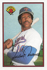 1989 Bowman Baseball Julio Franco #228