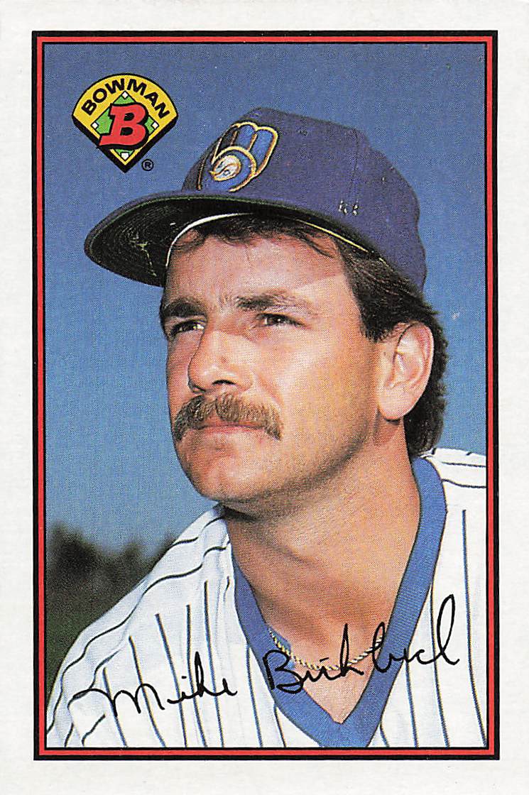 1989 Bowman Baseball Mike Birkbeck #132