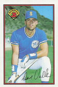 1989 Bowman Baseball Dave Valle #208