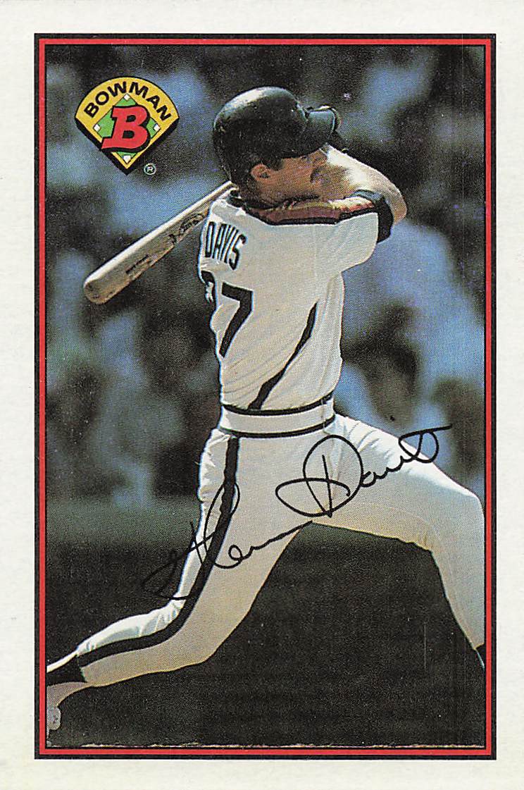 1989 Bowman Baseball Glenn Davis #331