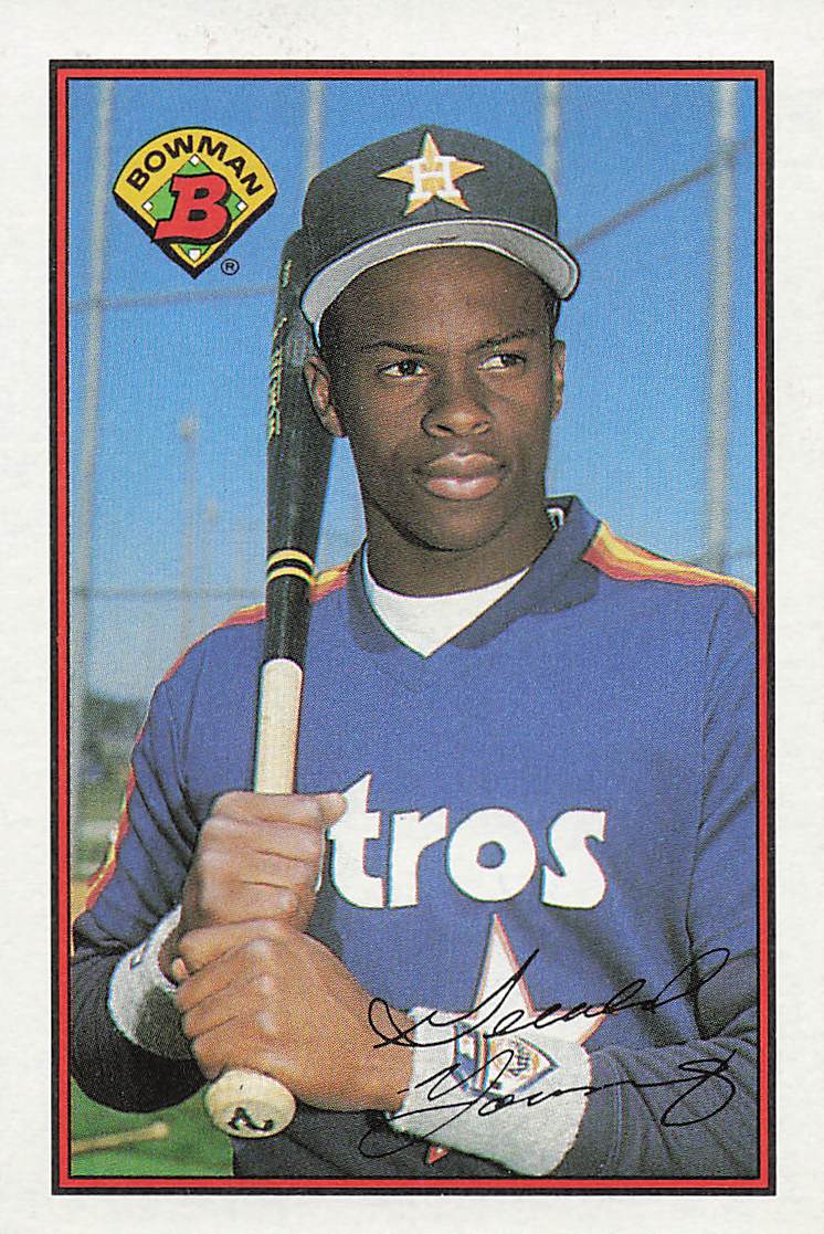1989 Bowman Baseball Gerald Young #333