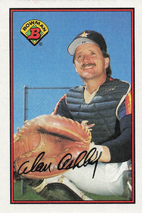 1989 Bowman Baseball Alan Ashby #327