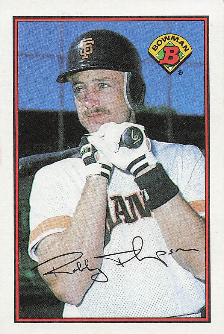 1989 Bowman Baseball Robby Thompson #473