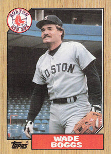 1987 Topps Baseball Wade Boggs #150