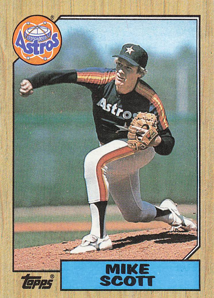 1987 Topps Baseball Mike Scott #330