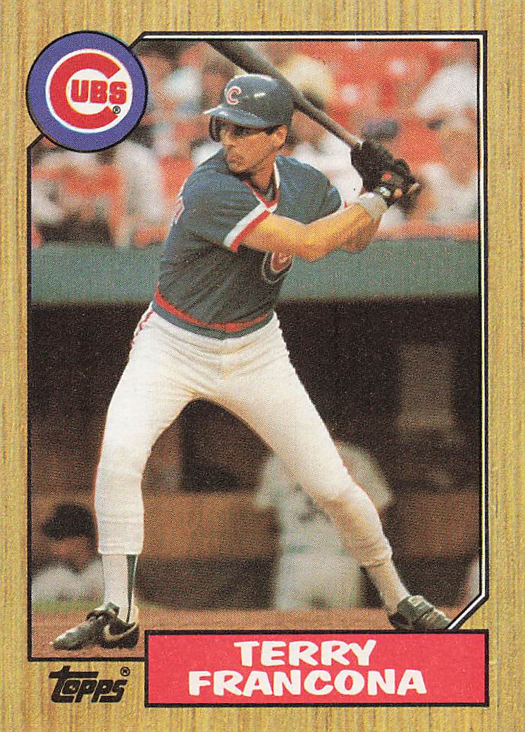 1987 Topps Baseball Terry Francona #785