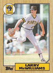 1987 Topps Baseball Larry McWilliams #564