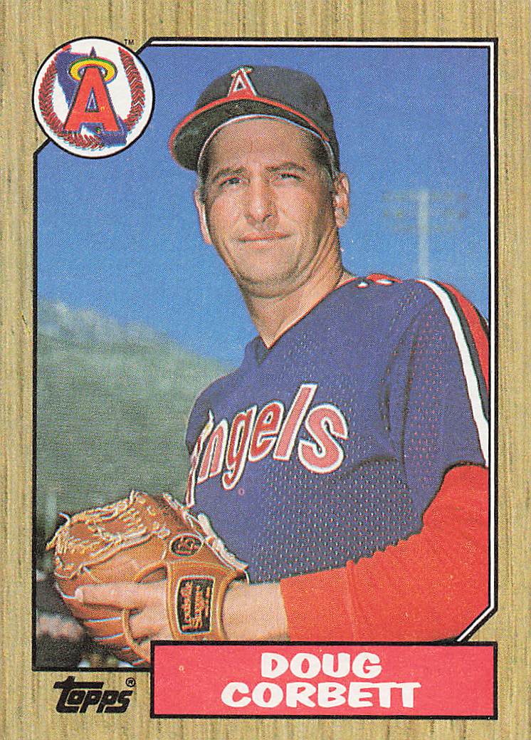1987 Topps Baseball Doug Corbett #359