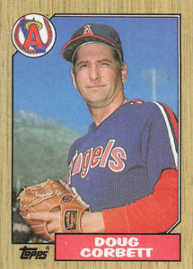 1987 Topps Baseball Doug Corbett #359