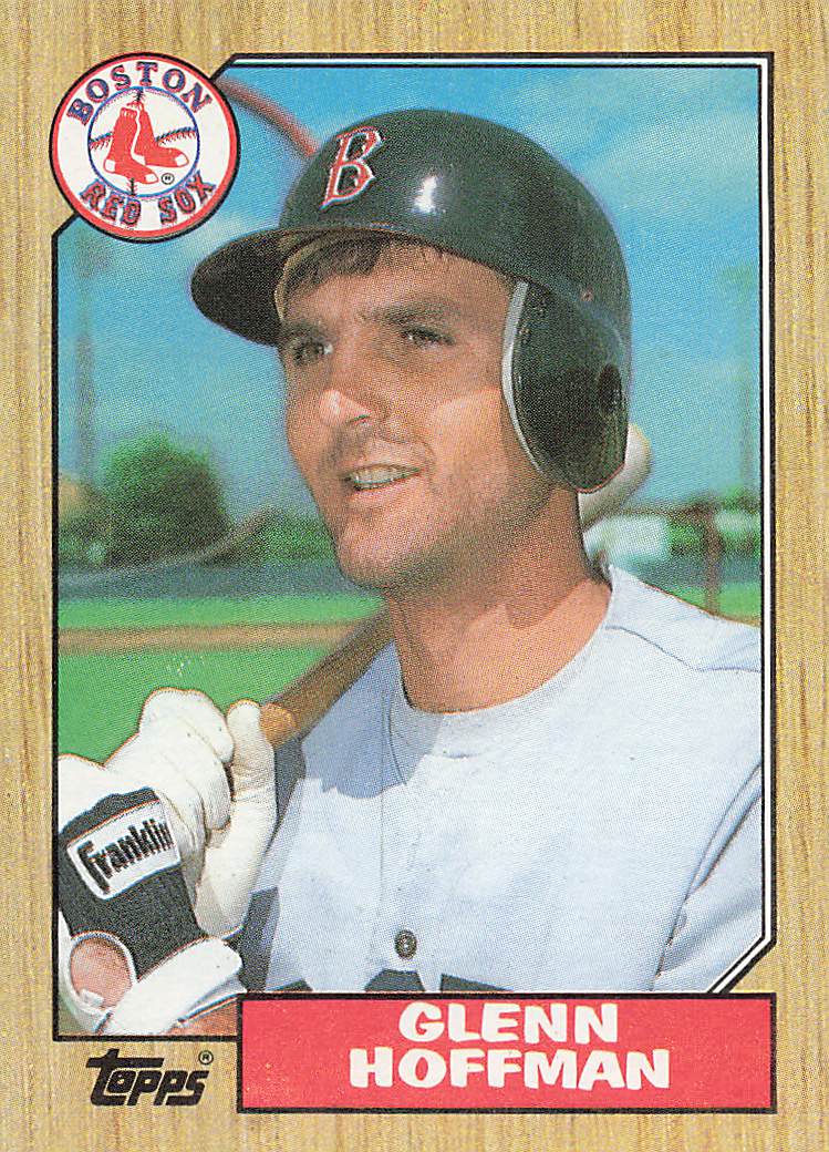 1987 Topps Baseball Glenn Hoffman #374