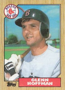 1987 Topps Baseball Glenn Hoffman #374