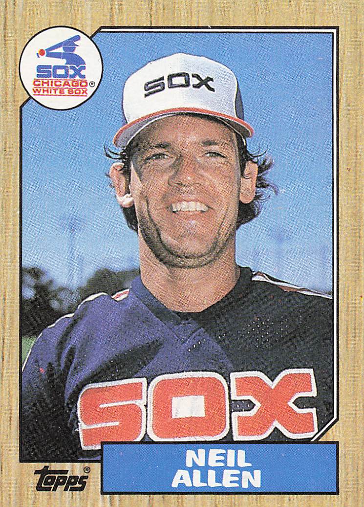 1987 Topps Baseball Neil Allen #113