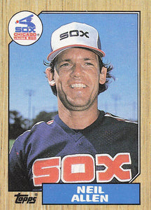 1987 Topps Baseball Neil Allen #113