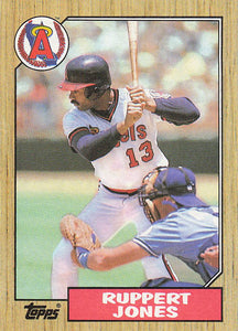 1987 Topps Baseball Ruppert Jones #53