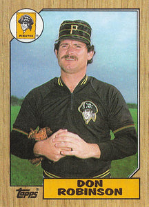 1987 Topps Baseball Don Robinson #712