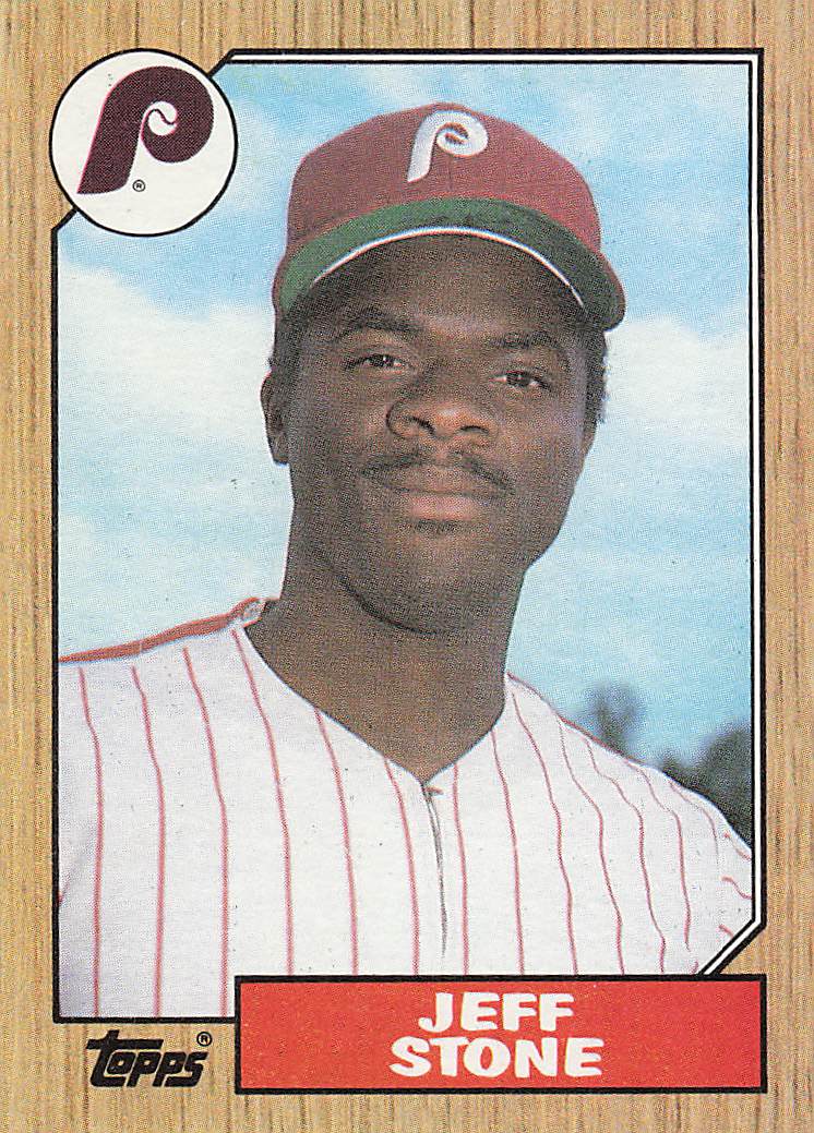 1987 Topps Baseball Jeff Stone #532