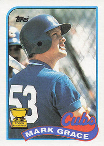 1989 Topps Baseball Mark Grace #465