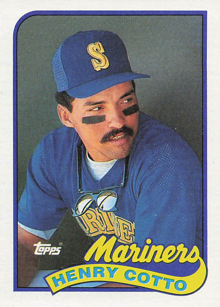 1989 Topps Baseball Henry Cotto #468