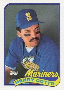 1989 Topps Baseball Henry Cotto #468