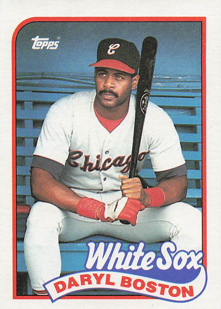1989 Topps Baseball Daryl Boston #633