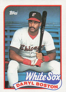 1989 Topps Baseball Daryl Boston #633