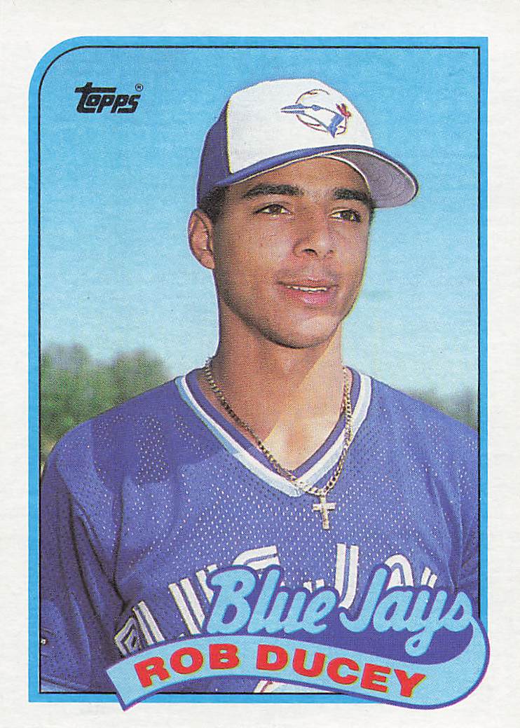 1989 Topps Baseball Rob Ducey #203