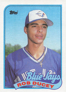 1989 Topps Baseball Rob Ducey #203