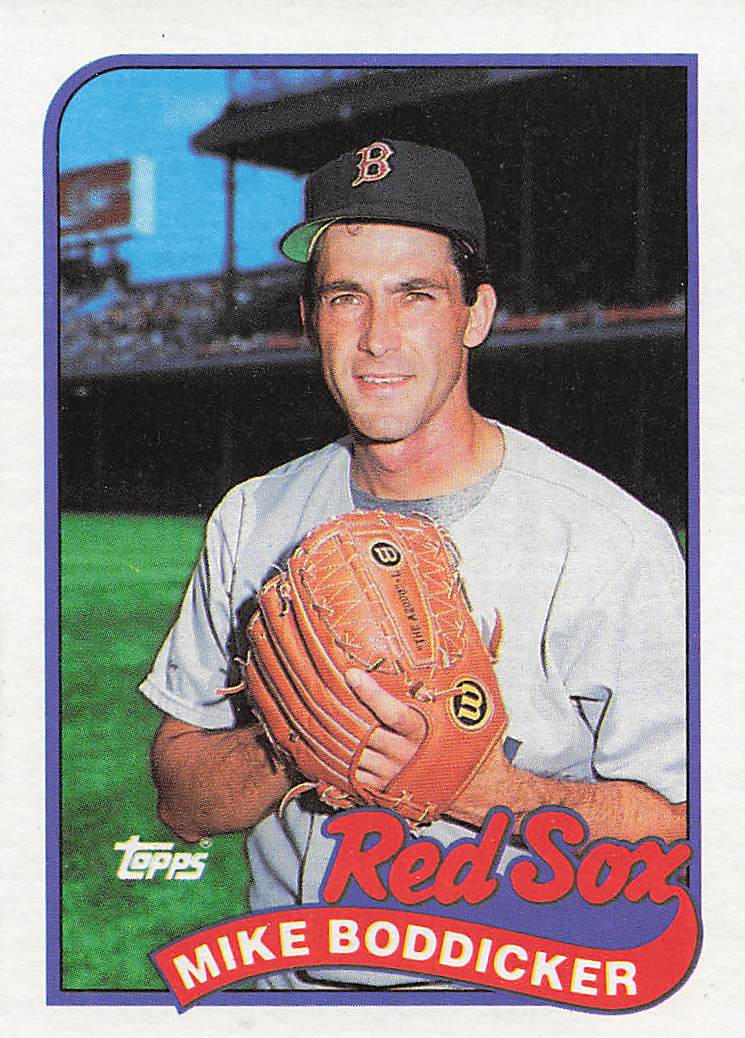 1989 Topps Baseball Mike Boddicker #71