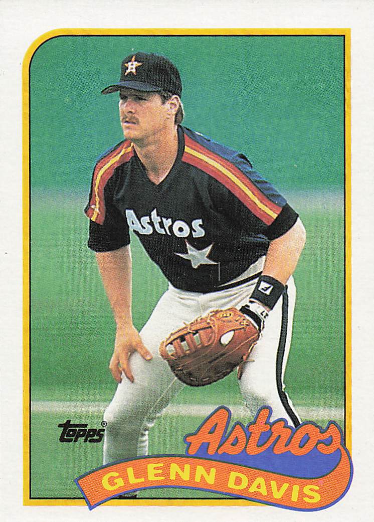 1989 Topps Baseball Glenn Davis #765