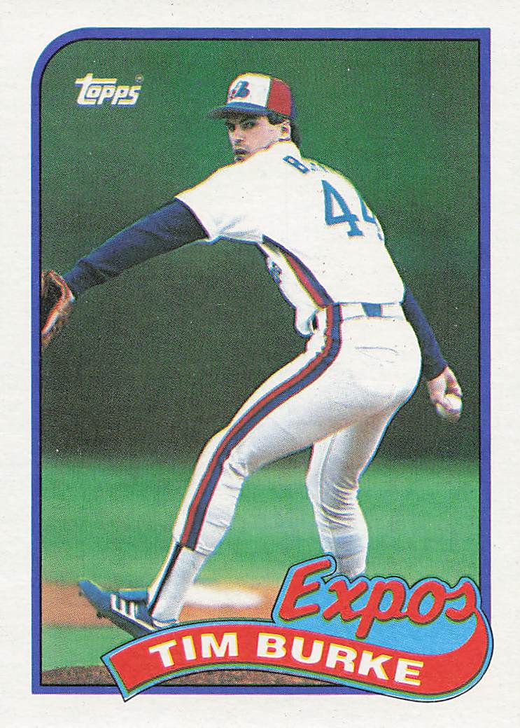 1989 Topps Baseball Tim Burke #48
