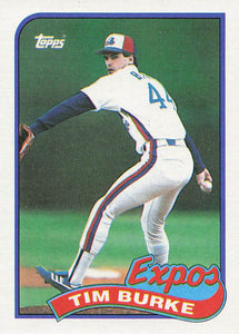 1989 Topps Baseball Tim Burke #48