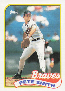 1989 Topps Baseball Pete Smith #537