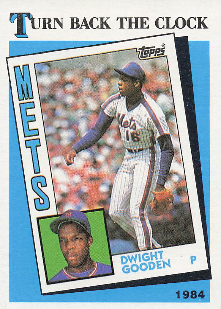 1989 Topps Baseball Dwight Gooden #661