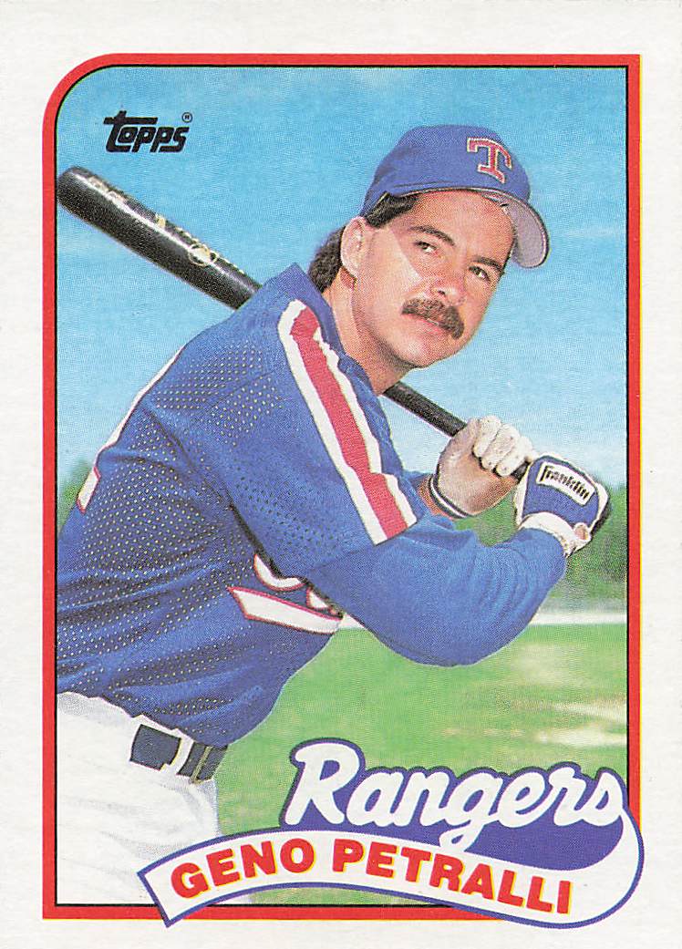 1989 Topps Baseball Geno Petralli #137
