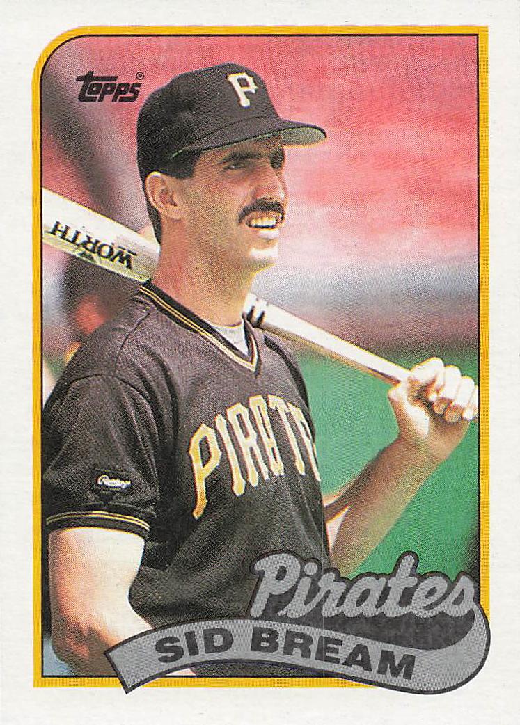 1989 Topps Baseball Sid Bream #126