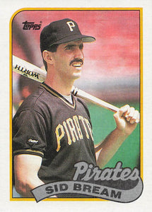 1989 Topps Baseball Sid Bream #126